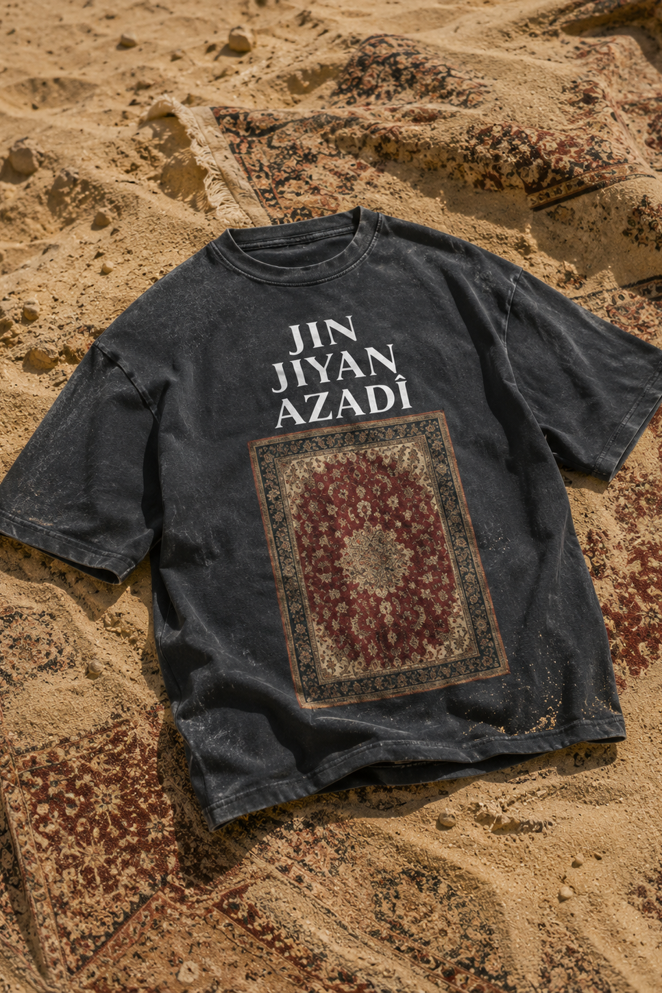 JIN JIYAN AZADI OVERSIZED TEE