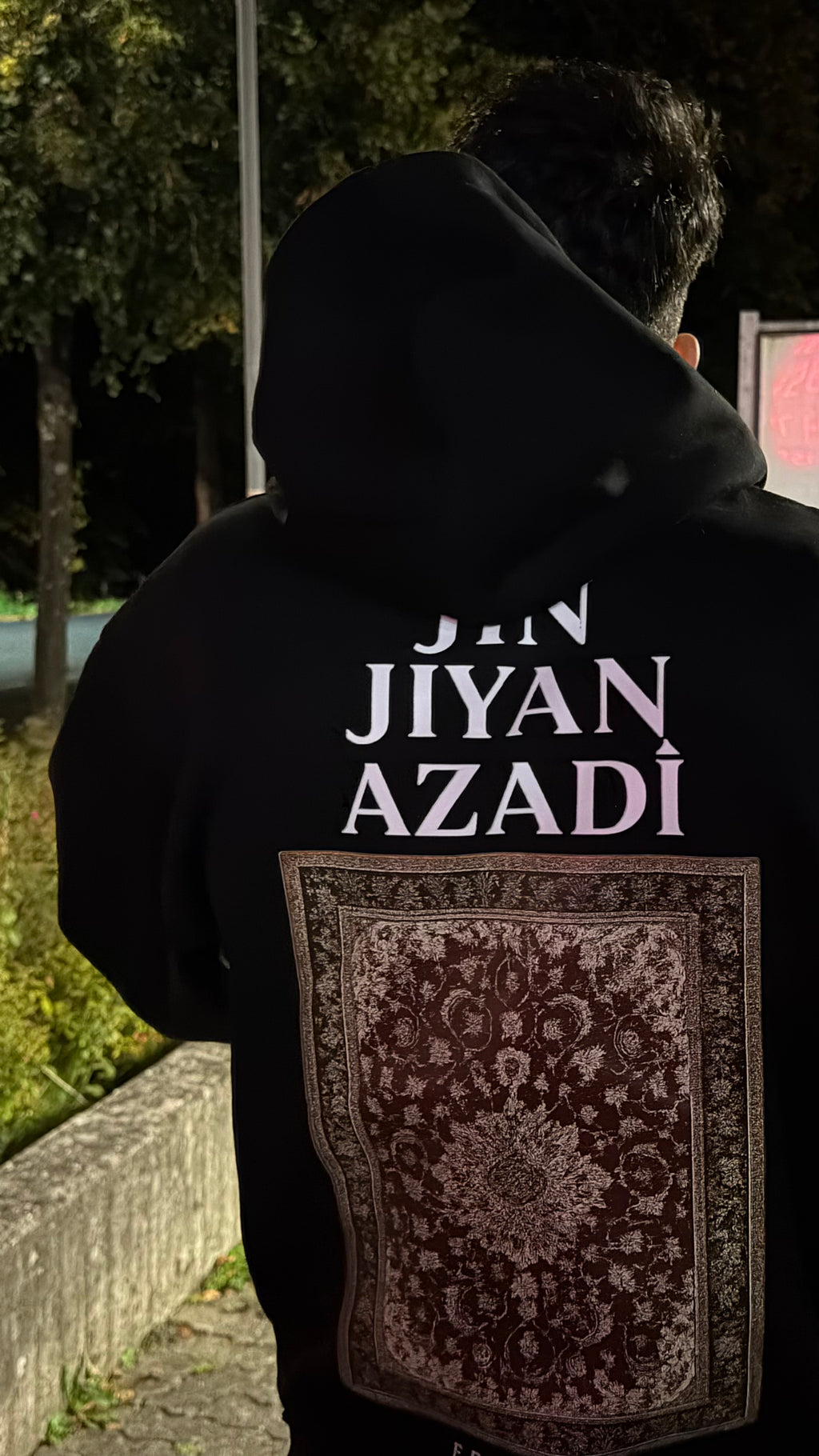 JIN JIYAN AZADÎ OVERSIZED HOODIE