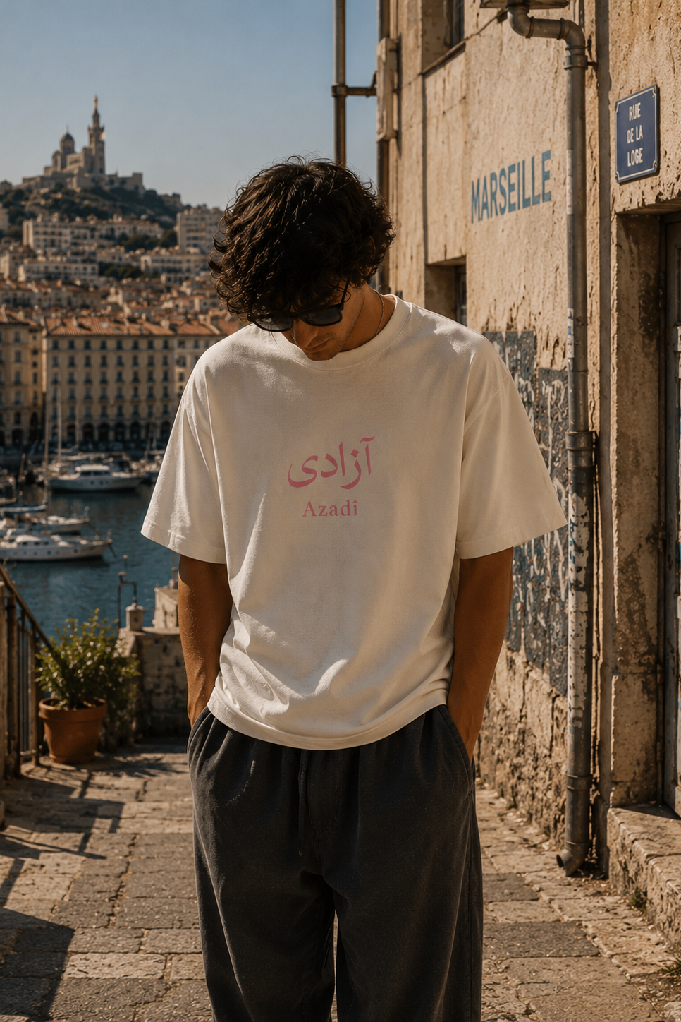AZADÎ OVERSIZED TEE