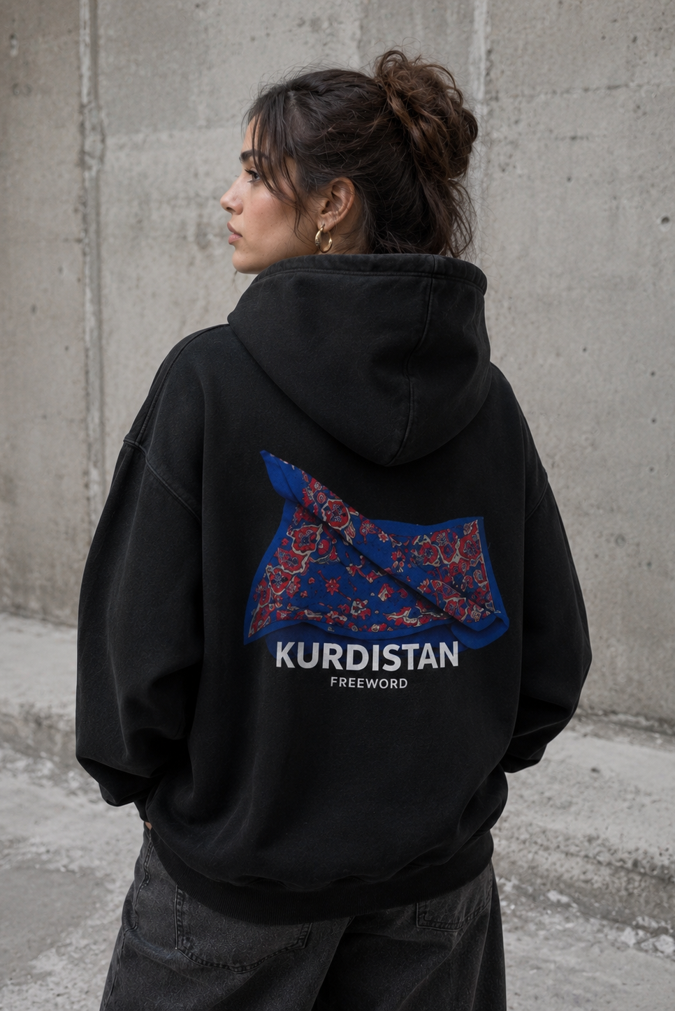 KURDISTAN OVERSIZED HOODIE