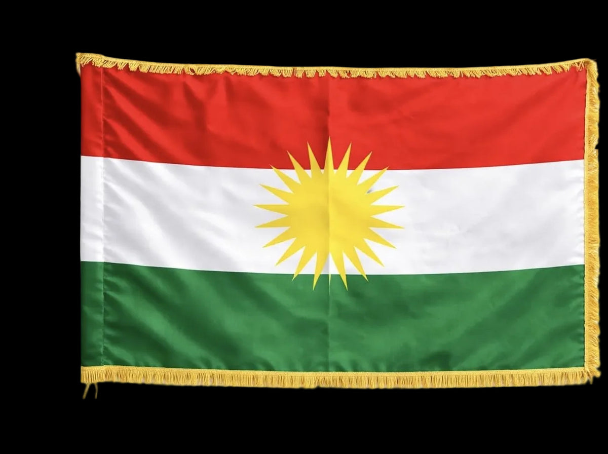 KURDISTAN FLAGGE 90 x 150 cm